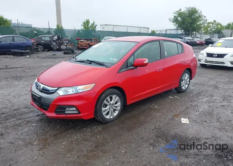 2012 Honda Insight Ex z USA, uszkodzony, nr VIN JHMZE2H78CS001541